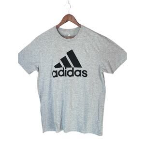 Vintage Adidas Trefoil Logo Tee Golf T-Shirt‎ XL Gray Heather Athleisure Retro